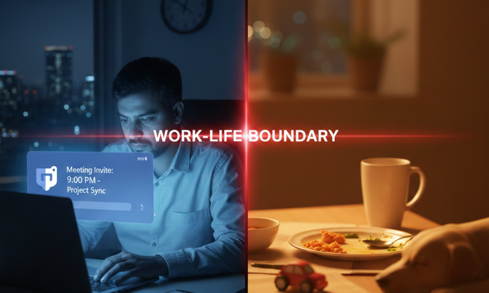 Work-Life Boundaries in India: The 9 PM Teams Call